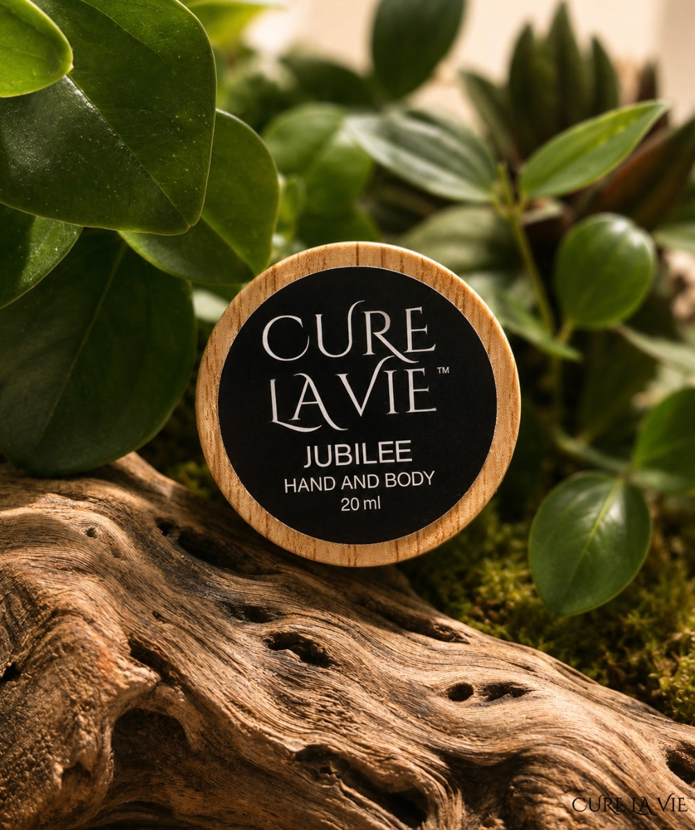 Cure La Vie JUBILEE essential oil-free body crème 20ml travel size