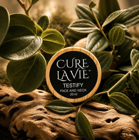 Cure La Vie TESTIFY whipped daytime face crème 20ml travel size
